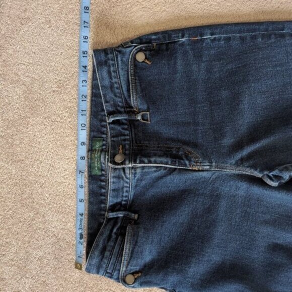 Ralph Lauren Equestrian Riding Style Straight Preppy Country High Rise Jeans 6 - Picture 4 of 7